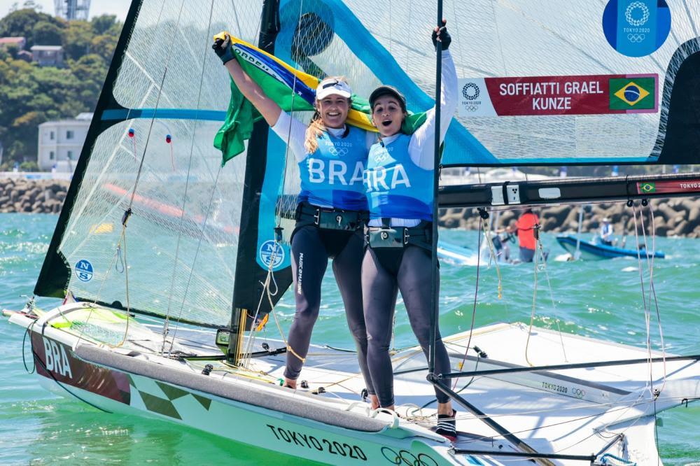 TOKYO 2020 NEWSFLASH: BRAZIL WINS GOLD IN 49ERFX WOMEN, GERMANY SILVER, NETHERLANDS BRONZE